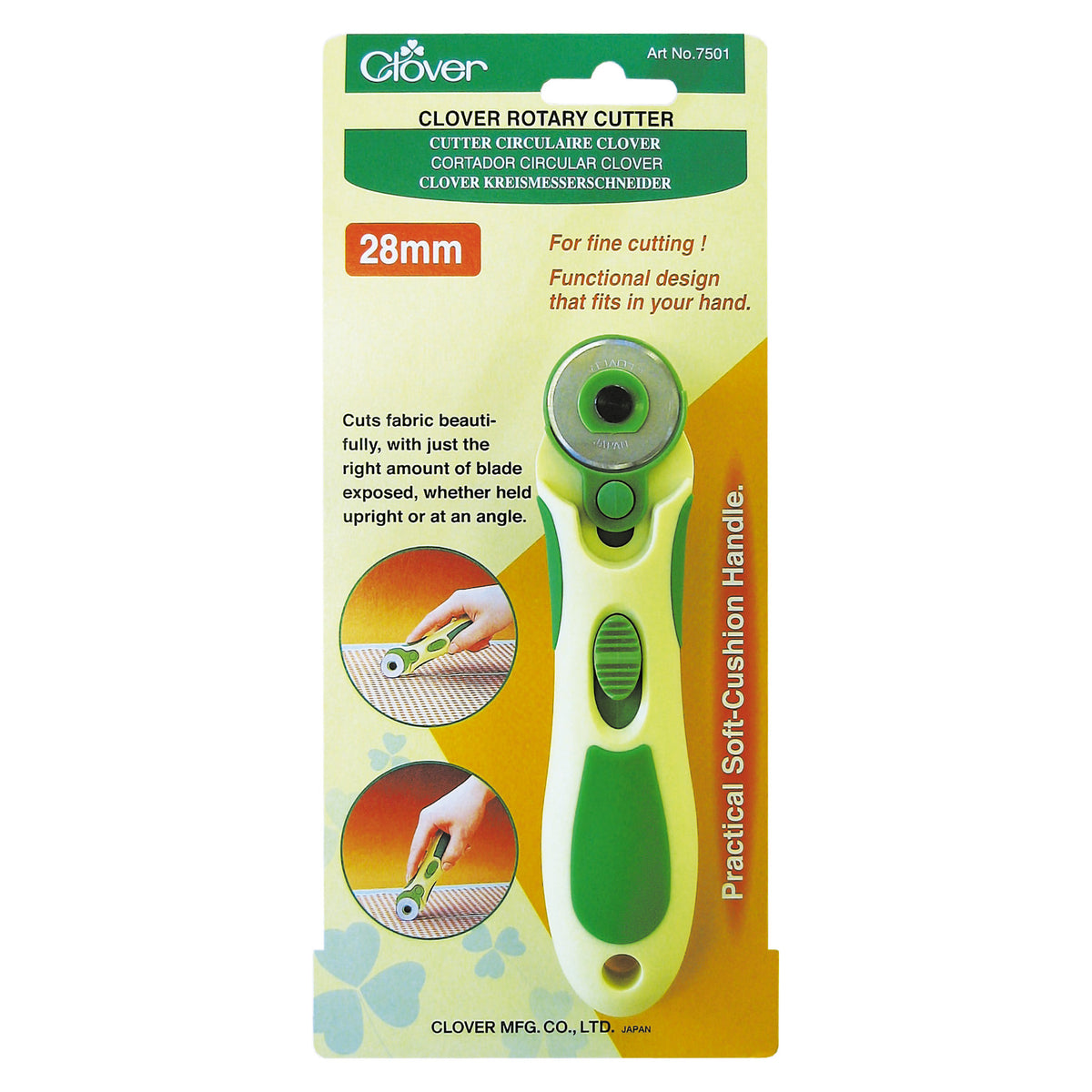 CLOVER ROTARY CUTTER 28mm