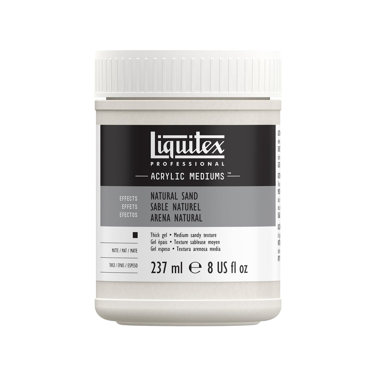 LIQUITEX NATURAL SAND TEXTURE GEL 8oz