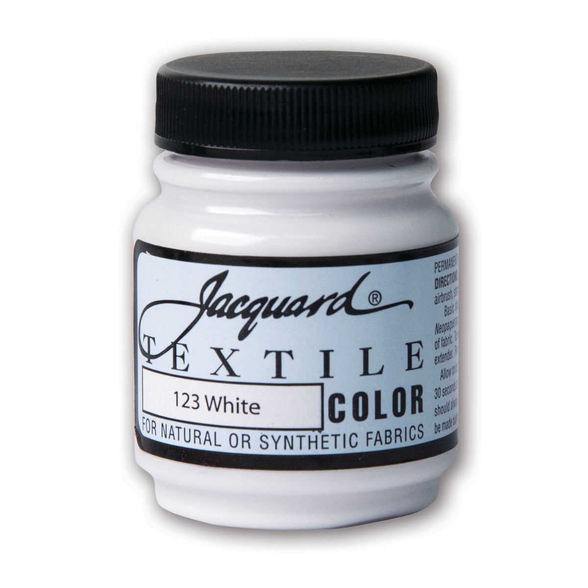 TEXTILE PAINT 2.25oz #123 WHITE