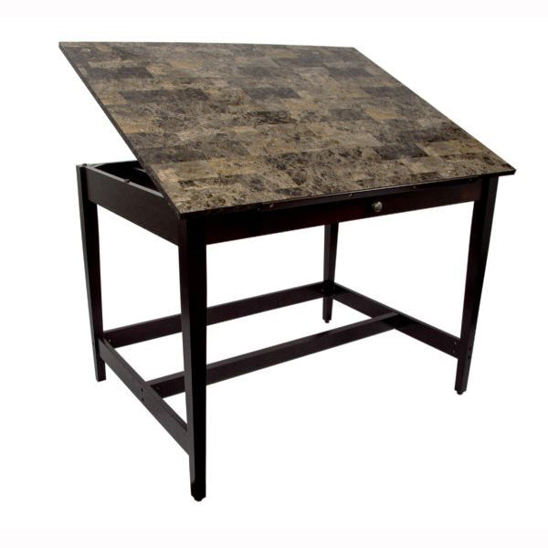 VANGUARD TABLE 28&quot; X 42 MARBLED TOP