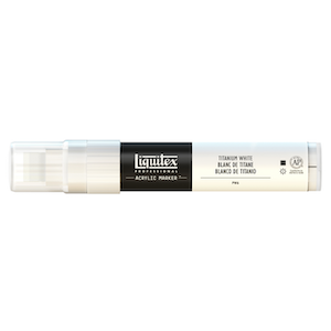 LIQUITEX PAINT MARKER WIDE TITANIUM WHITE