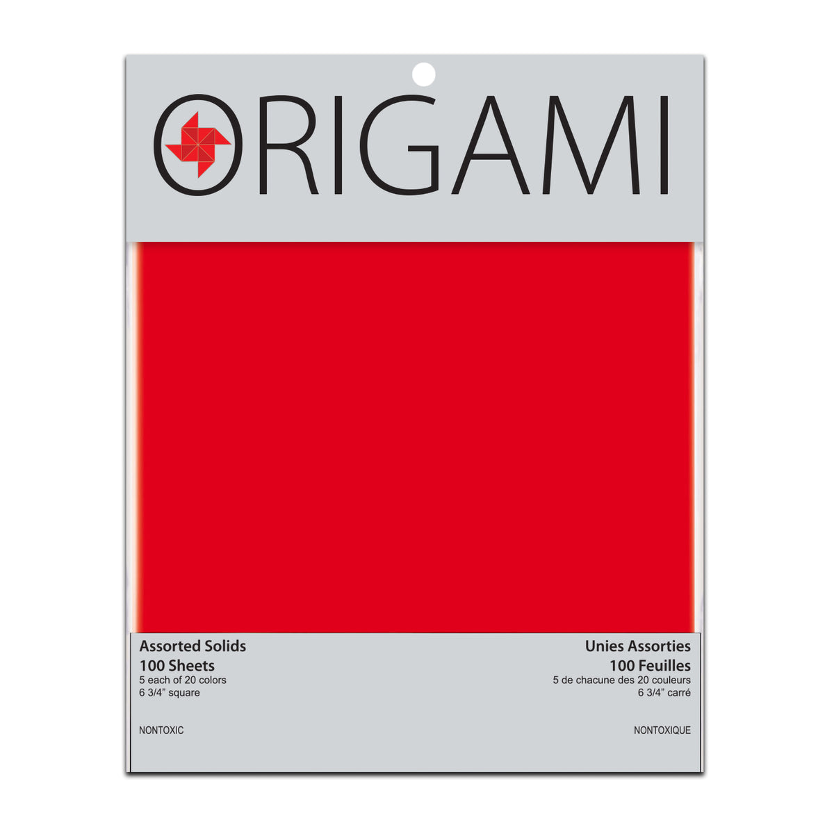 ORIGAMI TRADITIONAL COLORS 100-PACK 6 3/4&quot;