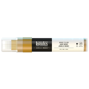 LIQUITEX PAINT MARKER WIDE BRONZE YELLOW