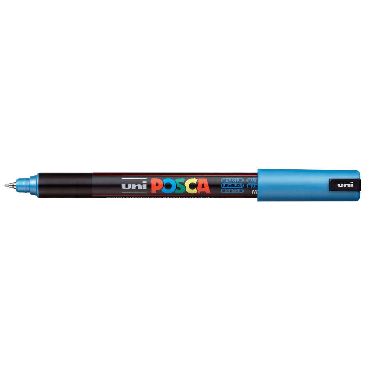 POSCA PAINT MARKER PC-1MR ULTRA FINE METALLIC BLUE