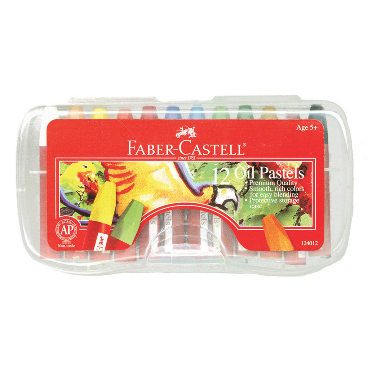 FABER CASTELL OIL PASTELS 12PK