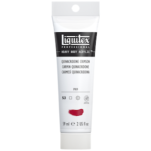 LIQUITEX HEAVY BODY 2oz TUBE QUINACRIDONE CRIMSON