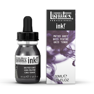 LIQUITEX INK 30ml MUTED GREY