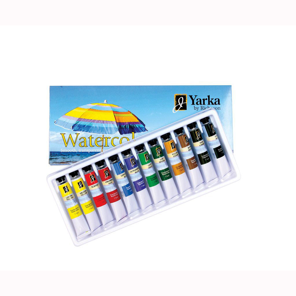 YARKA 10 COLOR WATERCOLOR SET