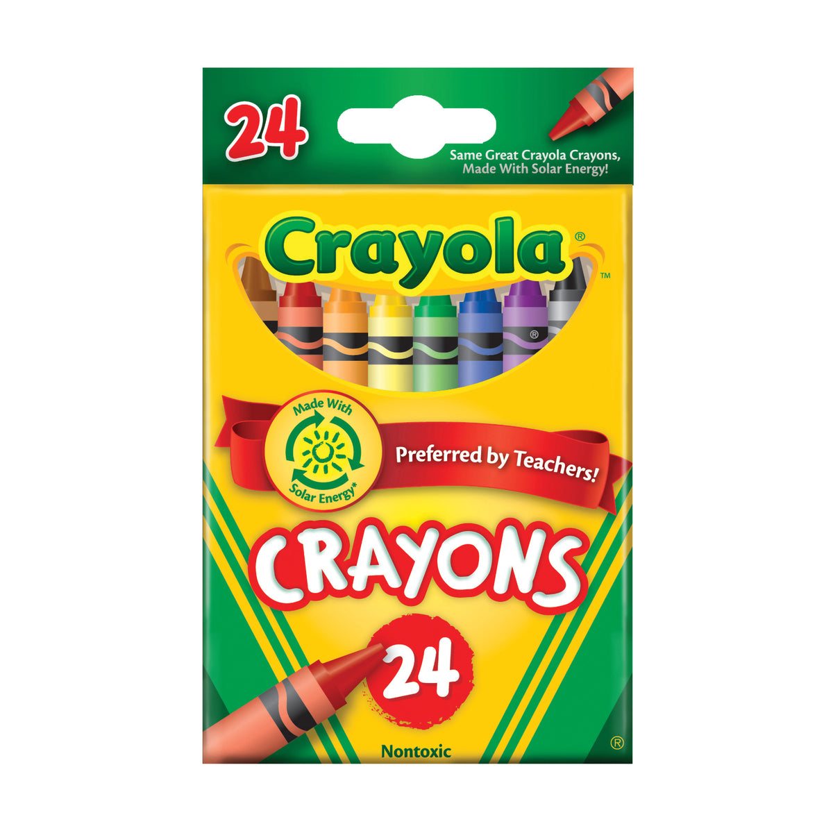 CRAYOLA CRAYONS 24-PACK