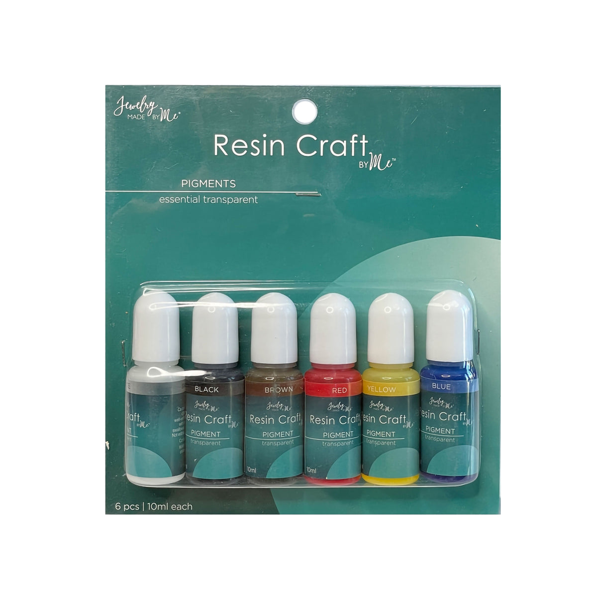 TRANSPARENT LIQUID PIGMENTS 10ml SET/6