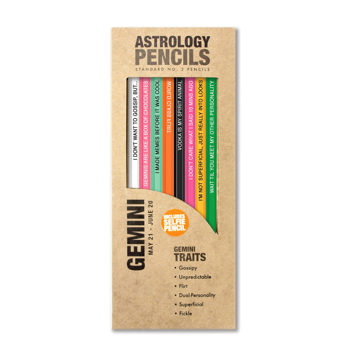ASTROLOGY PENCILS GEMINI
