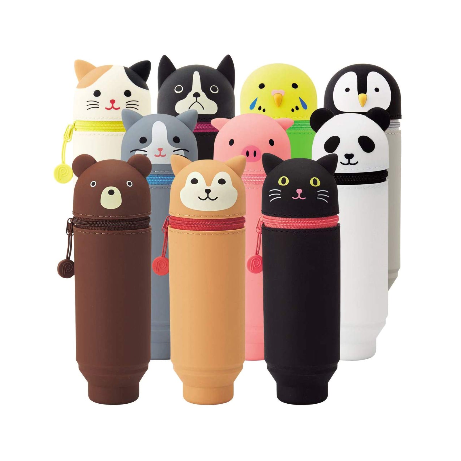 PUNILABO SILICONE PENCIL CASE BEAR
