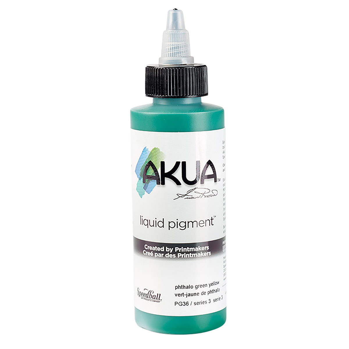 AKUA LIQUID PIGMENT 4oz PHTHALO GREEN YELLOW