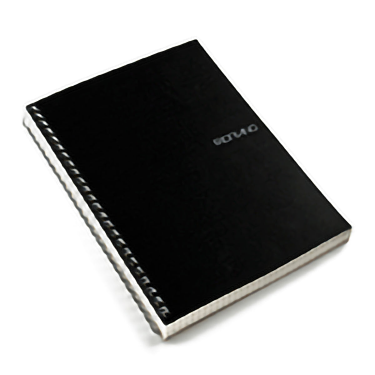 ECOQUA ORIGINAL SPIRAL-BOUND A5 BLANK BLACK