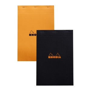 RHODIA ORANGE GRAPH PAD 8.25x12.5