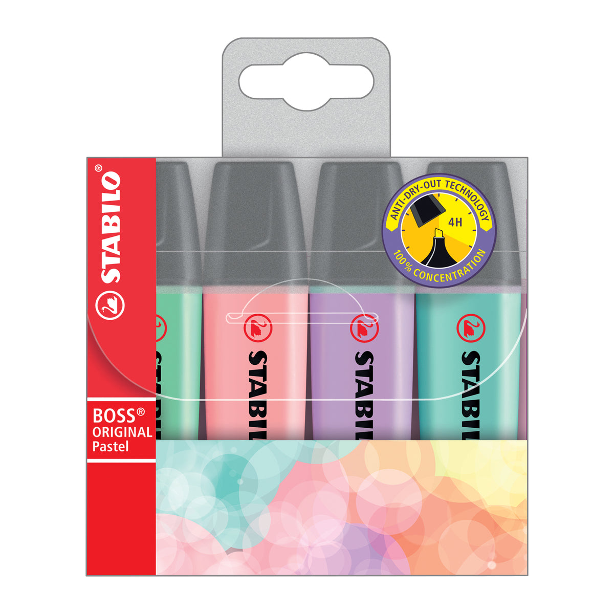 BOSS HIGHLIGHTER PASTEL SET/4