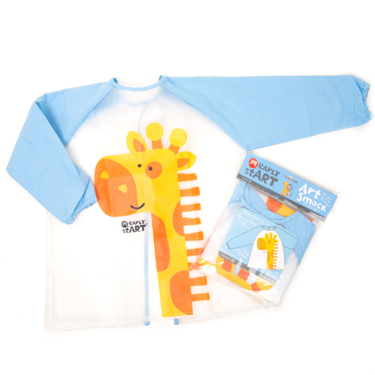 EARLY START ART SMOCK BLUE