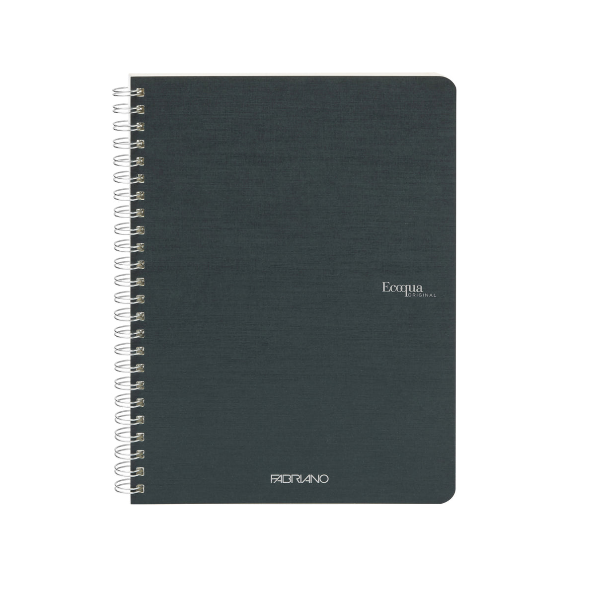 ECOQUA ORIGINAL SPIRAL-BOUND A5 BLANK DARK GREEN