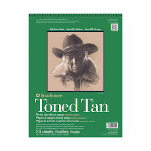 TONED PAD TAN 11&#39;&#39;x14&#39;&#39;