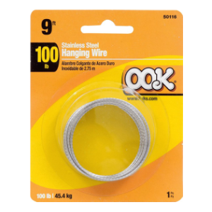 HANGING STEEL STRAND WIRE 100lb
