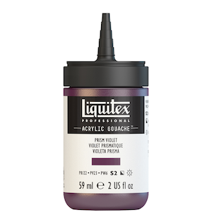 LIQUITEX ACRYLIC GOUACHE 59ml JAR PRISM VIOLET