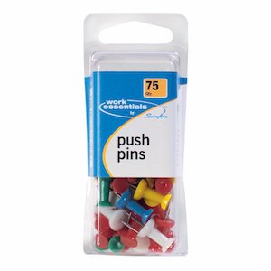PUSH PINS PACK/75