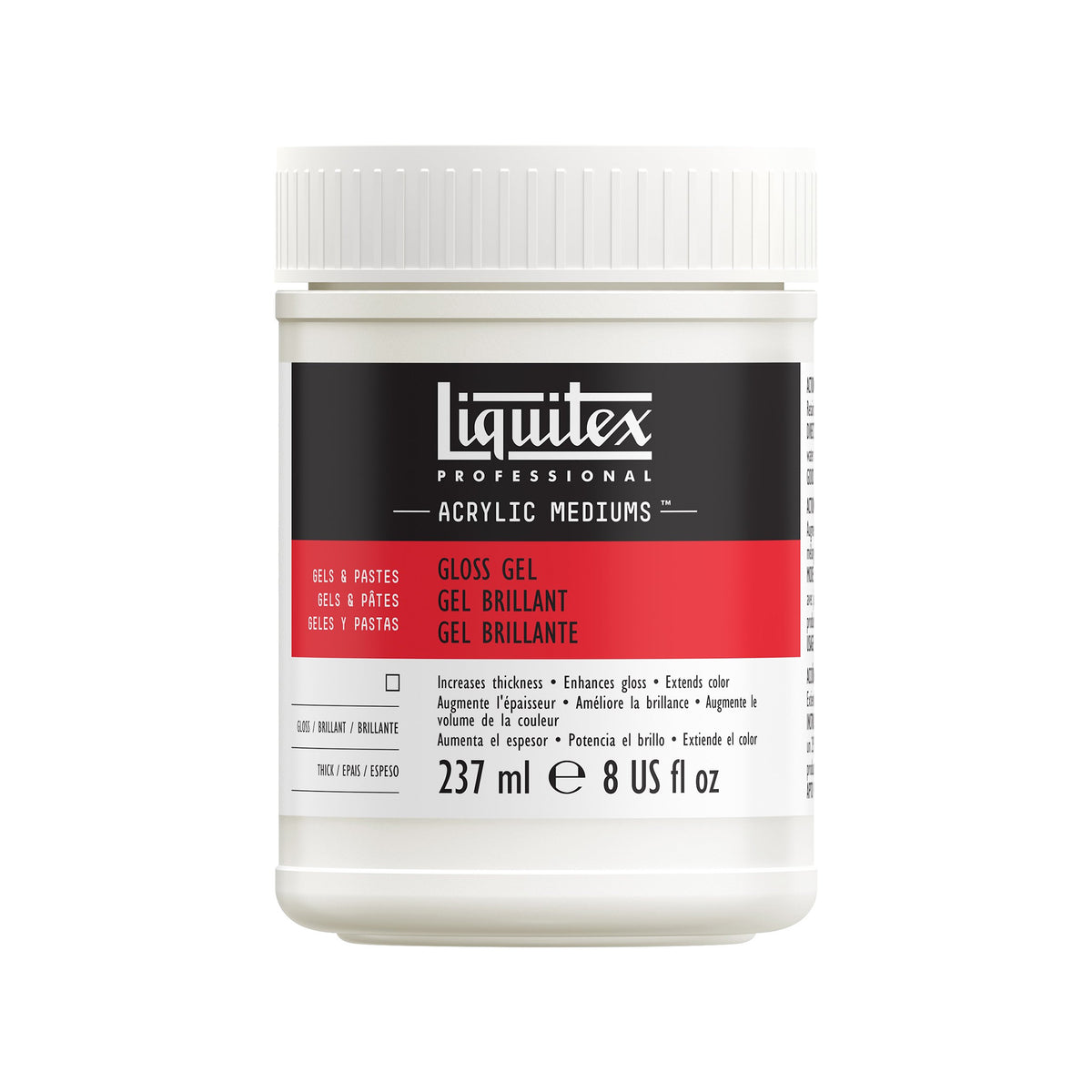 LIQUITEX GLOSS GEL 8oz