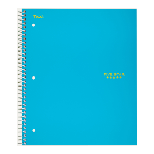 FIVE STAR NOTEBOOK TREND 5-SUBJECT