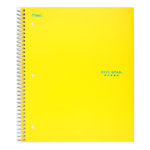 FIVE STAR NOTEBOOK TREND 5-SUBJECT