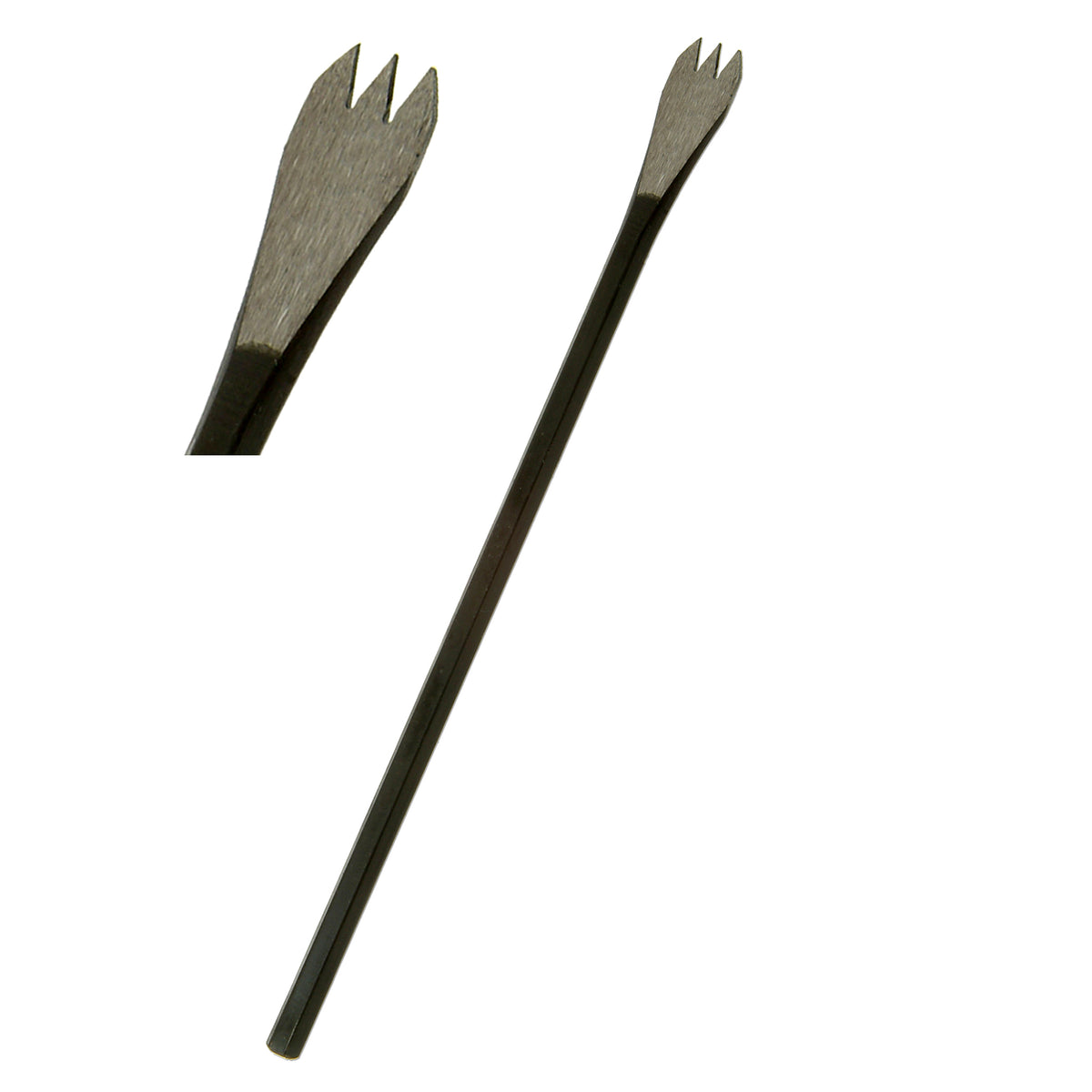 MINIATURE STONE TOOL 3-TOOTH CHISEL