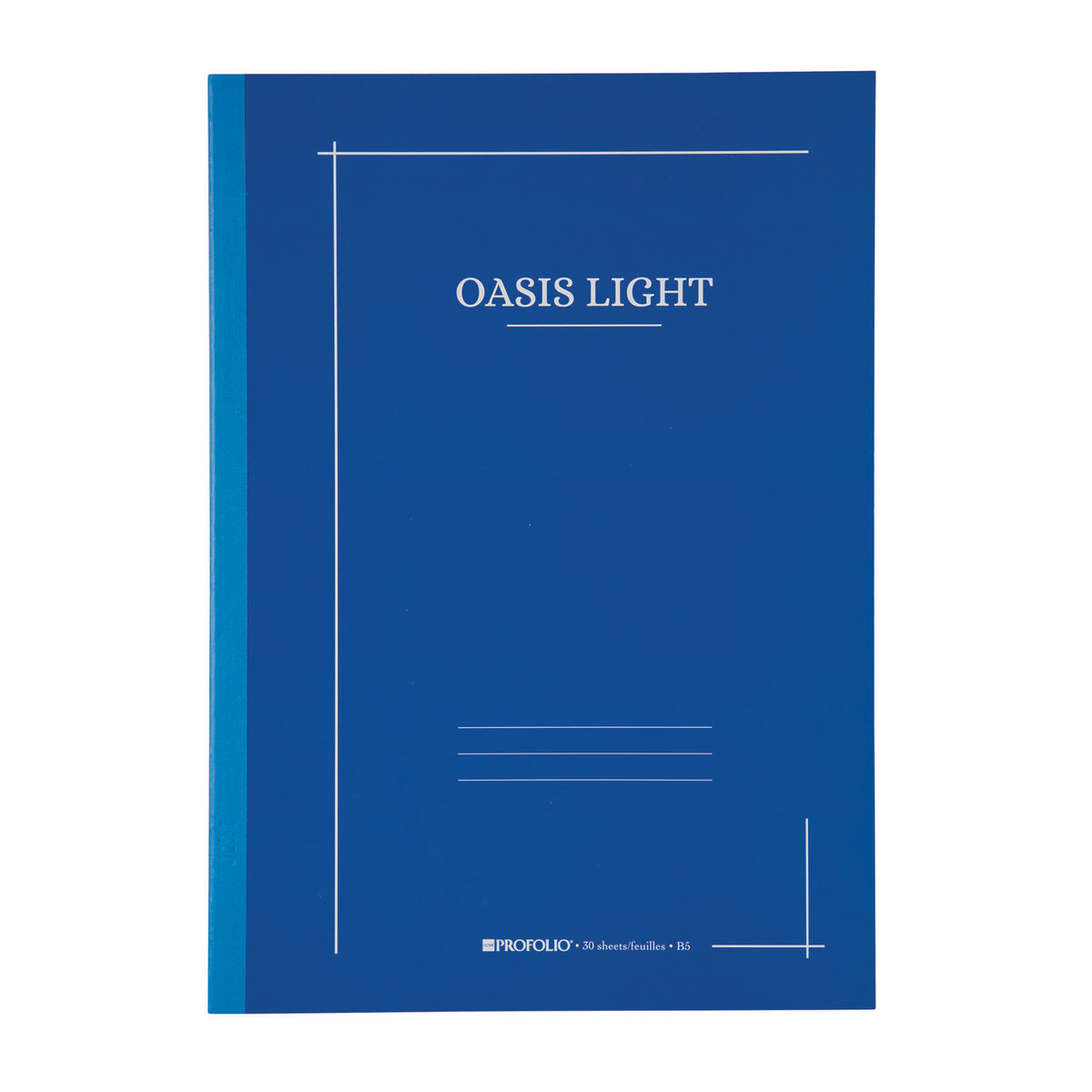 OASIS LIGHT NOTEBOOK B5 BLUEBERRY