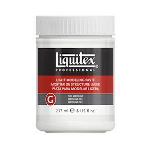 LIQUITEX LIGHT MODELING PASTE 8oz