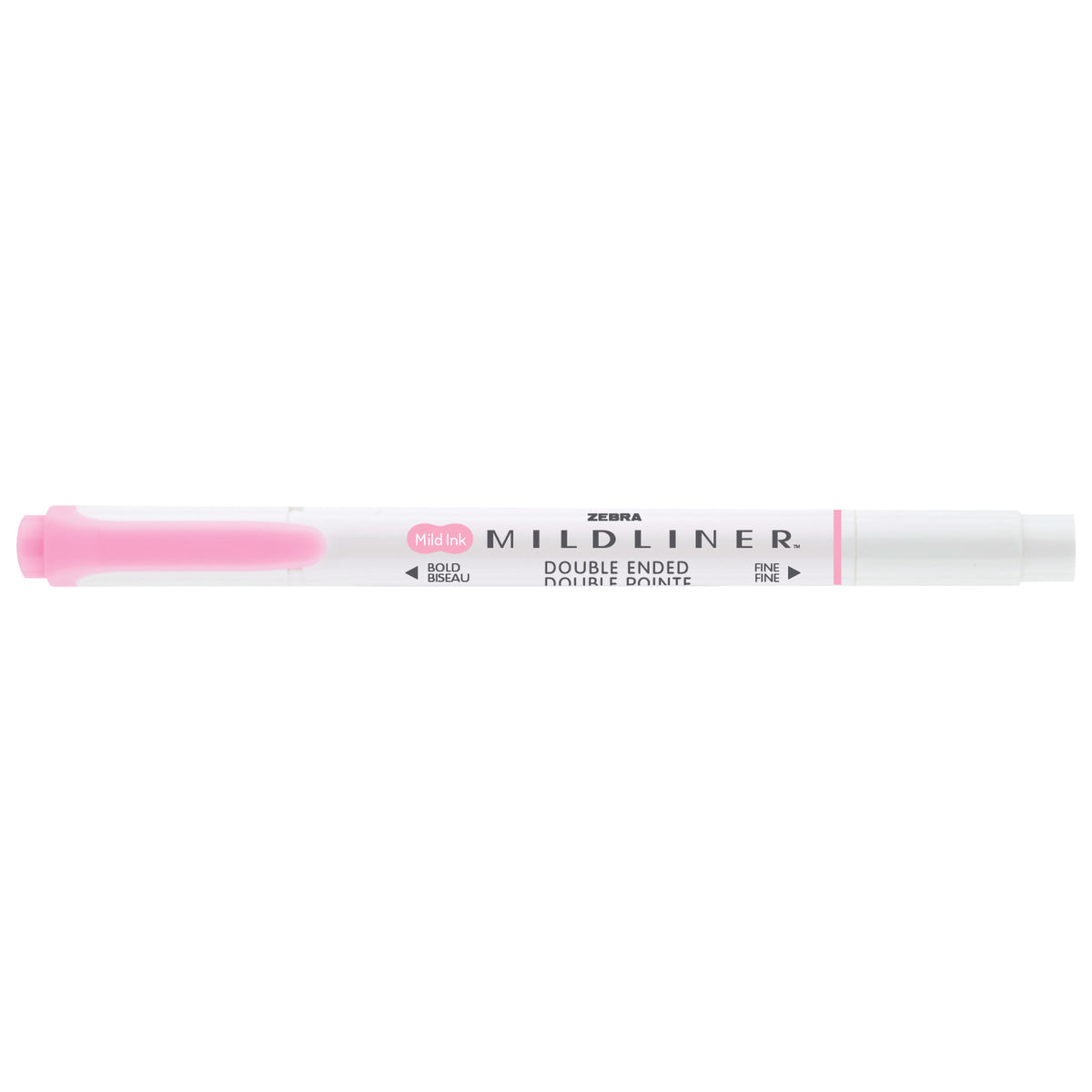 MILDLINER DOUBLE ENDED HIGHLIGHTER PINK
