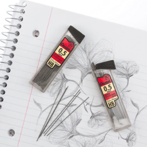 HI-POLYMER LEAD 0.5mm FINE 30PK HB