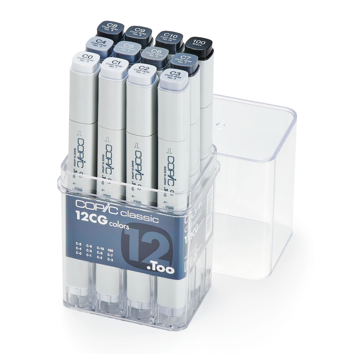 COPIC SKETCH MARKER COOL GRAY SET/12