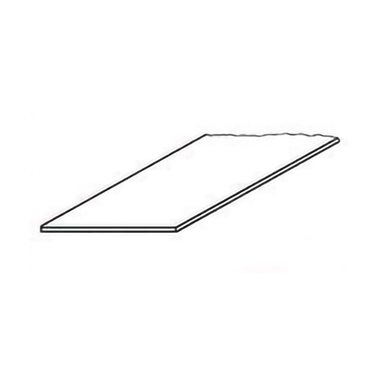 STYRENE SHEET 12X36 .010