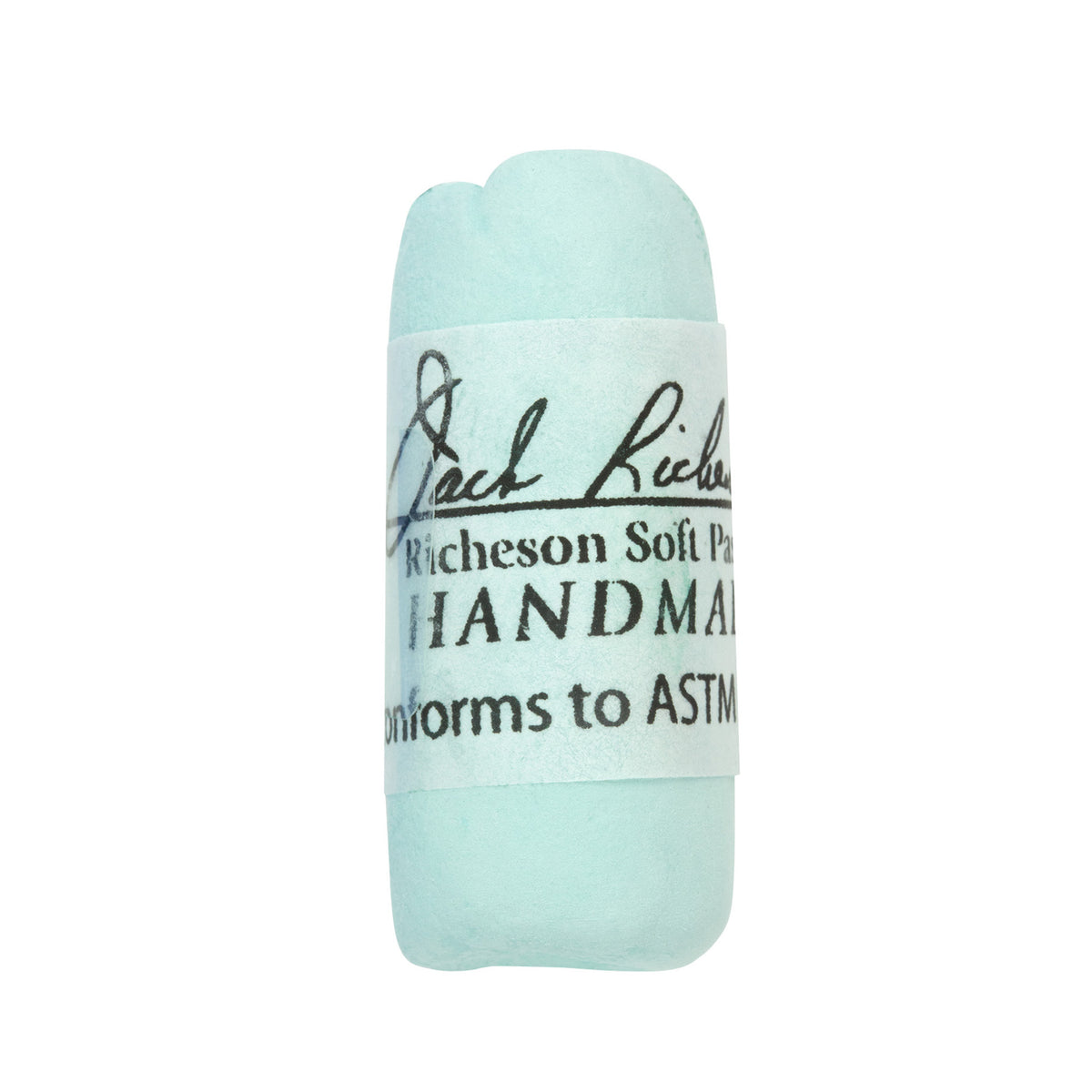 HANDROLLED SOFT PASTEL TURQUOISE GREEN 1