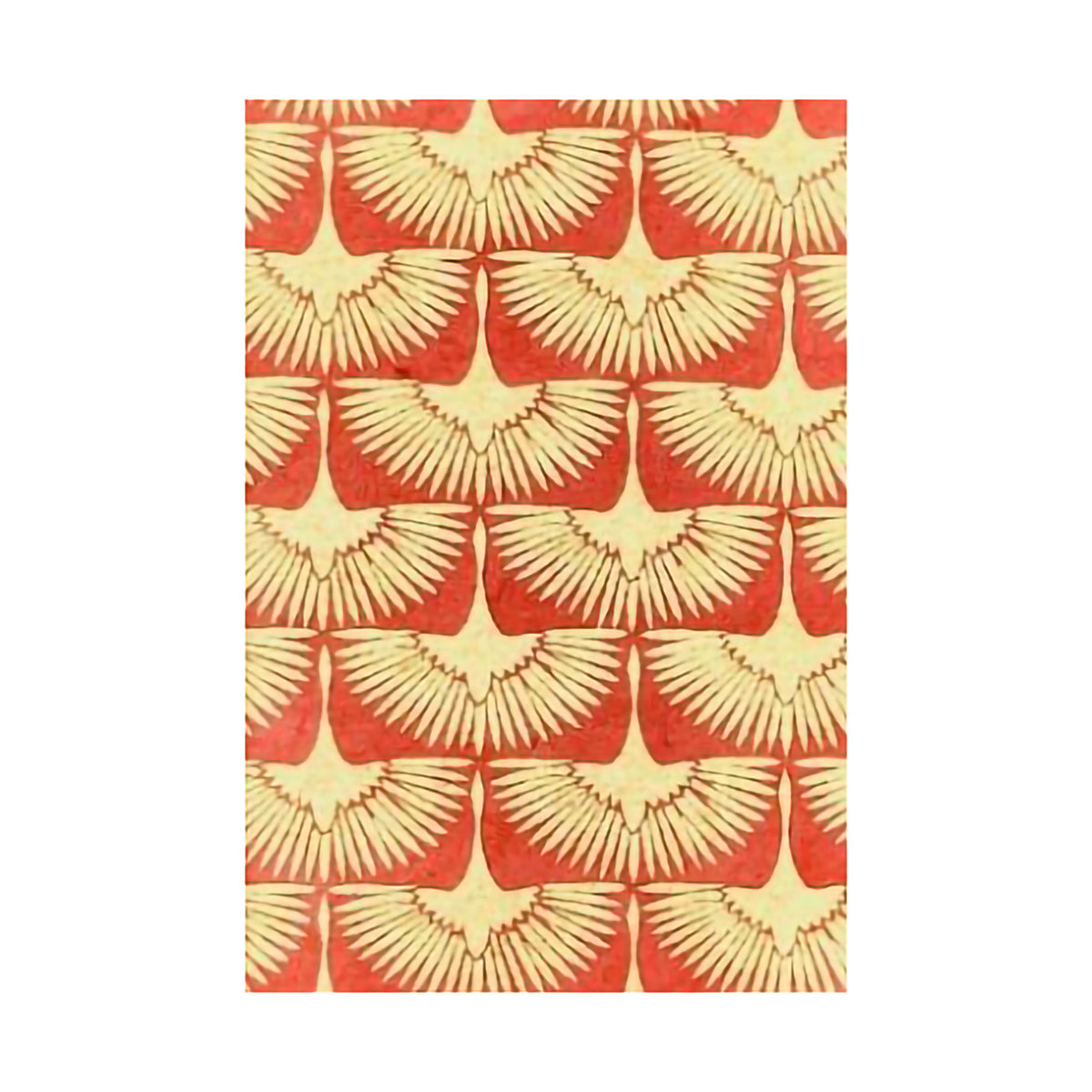 ECO JOURNAL GOLD WINGS ON RED