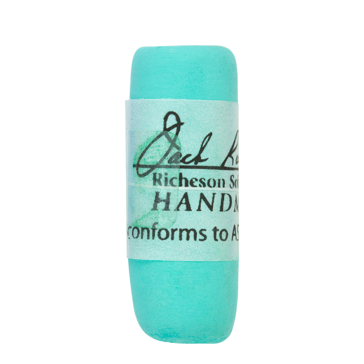 HANDROLLED SOFT PASTEL TURQUOISE GREEN 3