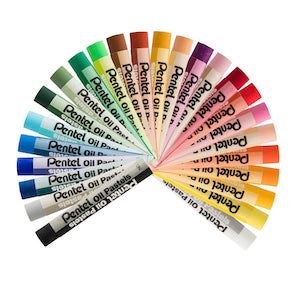 PENTEL OIL PASTELS SET/25