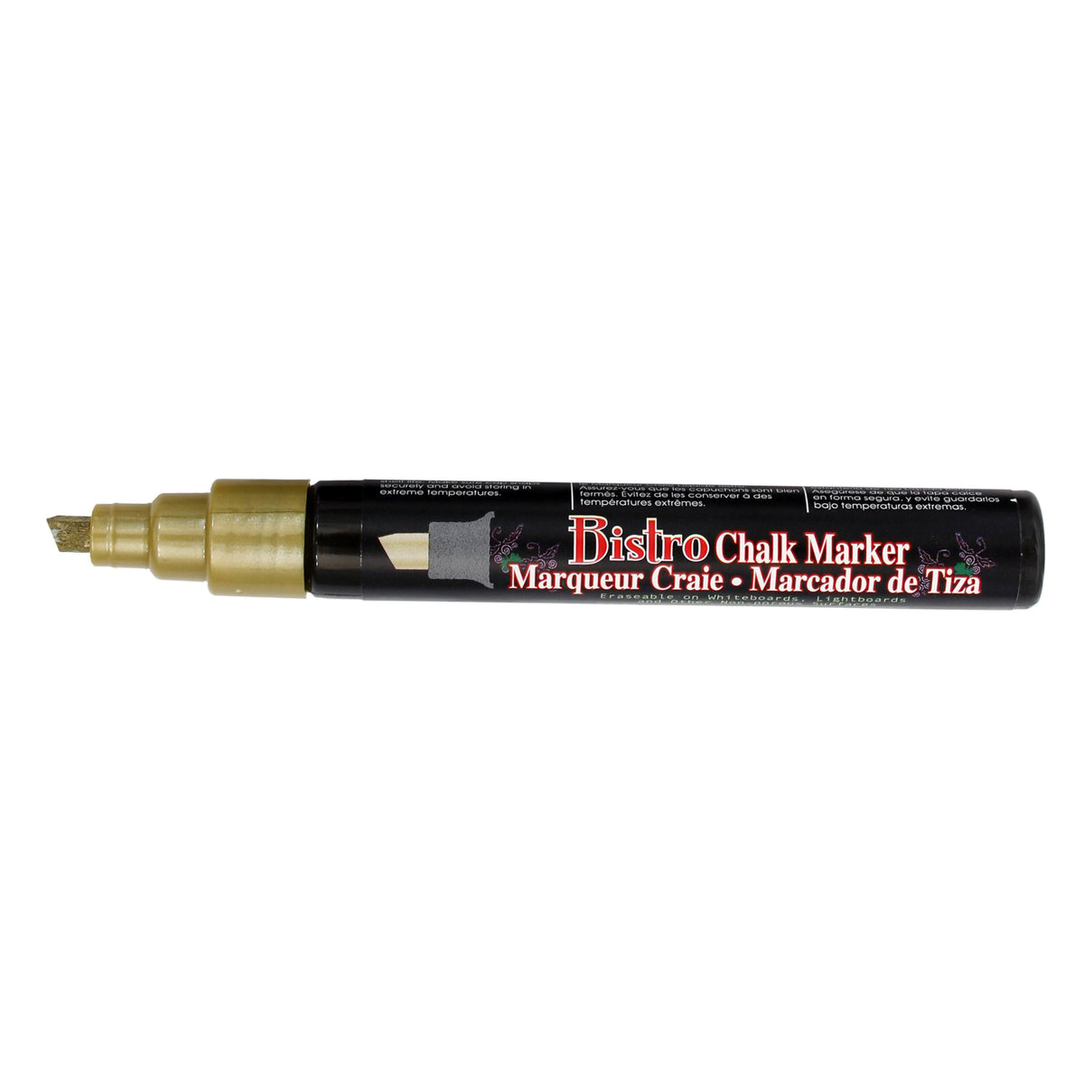 UCHIDA BISTRO CHALK MARKER CHISEL POINT GOLD