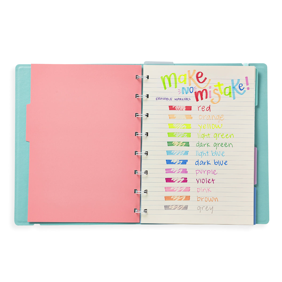 MAKE NO MISTAKE ERASABLE MARKER SET/12