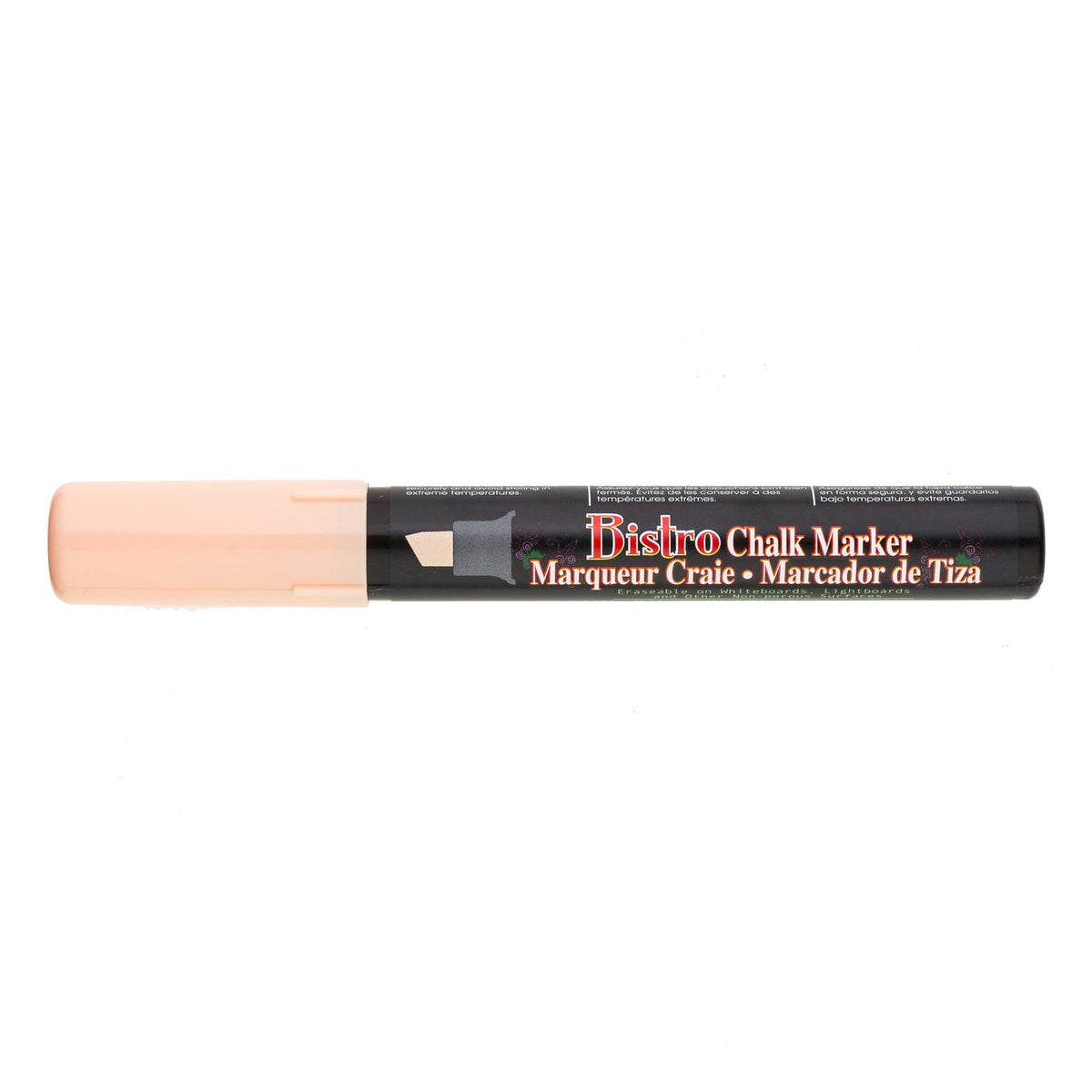 UCHIDA BISTRO CHALK MARKER CHISEL POINT PASTEL PEACH