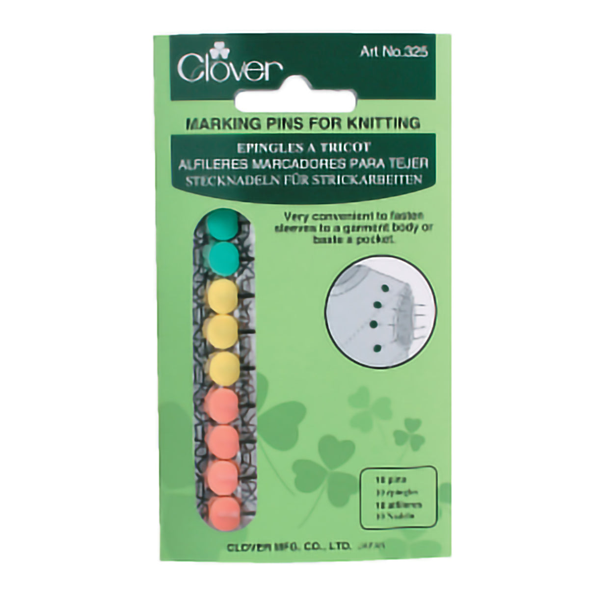 MARKING PINS BLUNT TIP 10-PACK