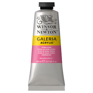 W&amp;N GALERIA ACRYLICS OPERA ROSE 60ml