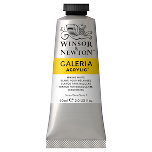 W&N GALERIA ACRYLICS MIXING WHITE 60ml