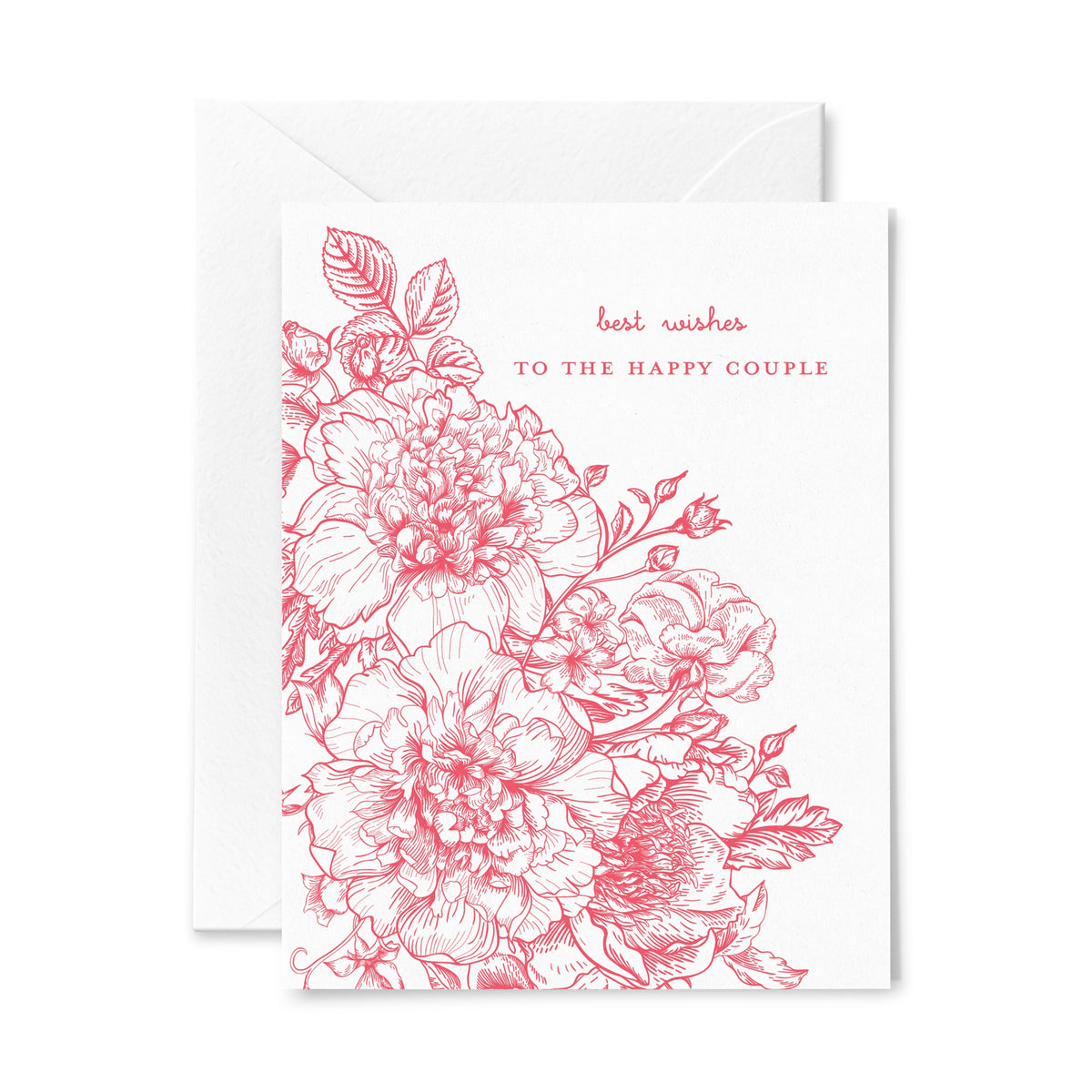 COLOR BOX LETTERPRESS CARD BEST WISHES