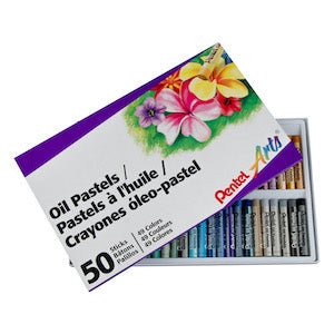 PENTEL OIL PASTELS SET/50