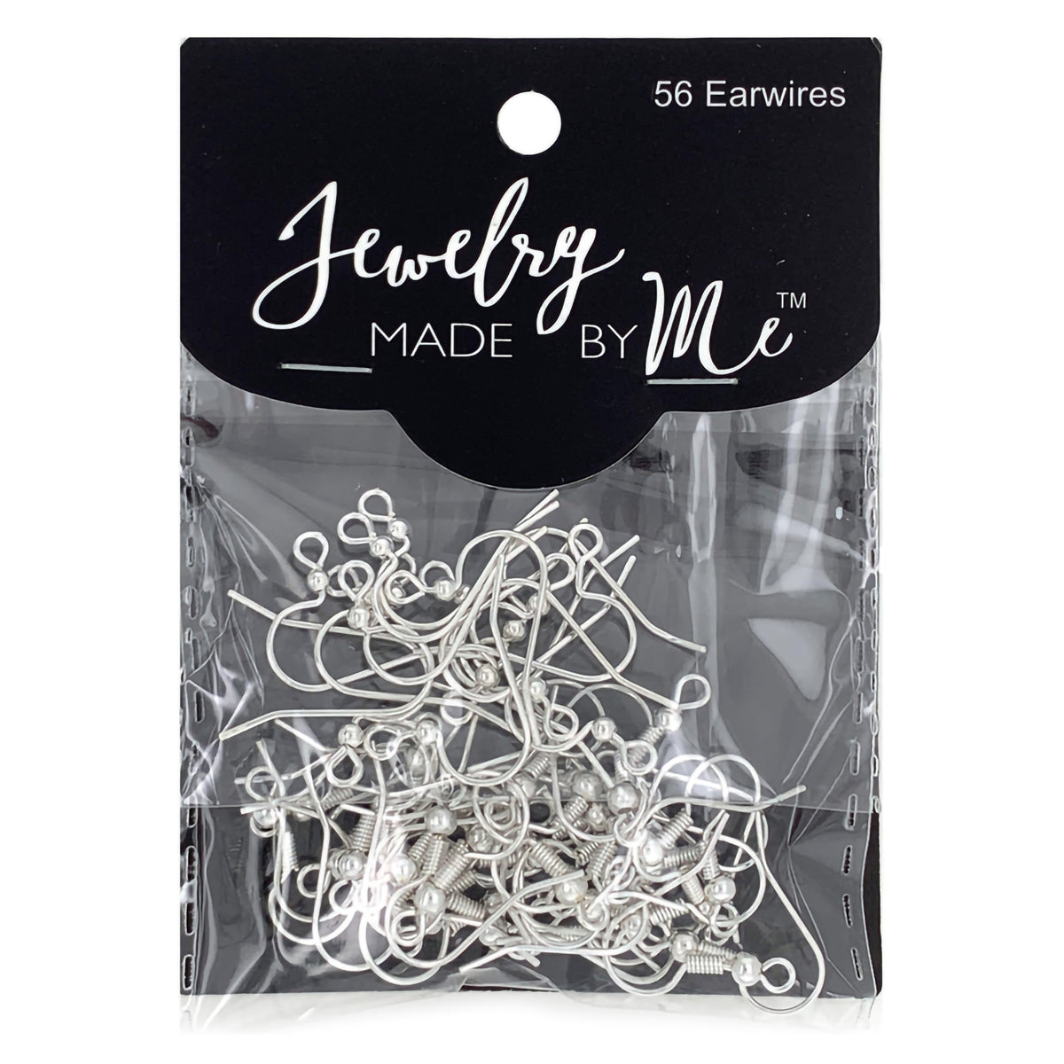 ASSORTED SILVER EAR WIRES 56PC