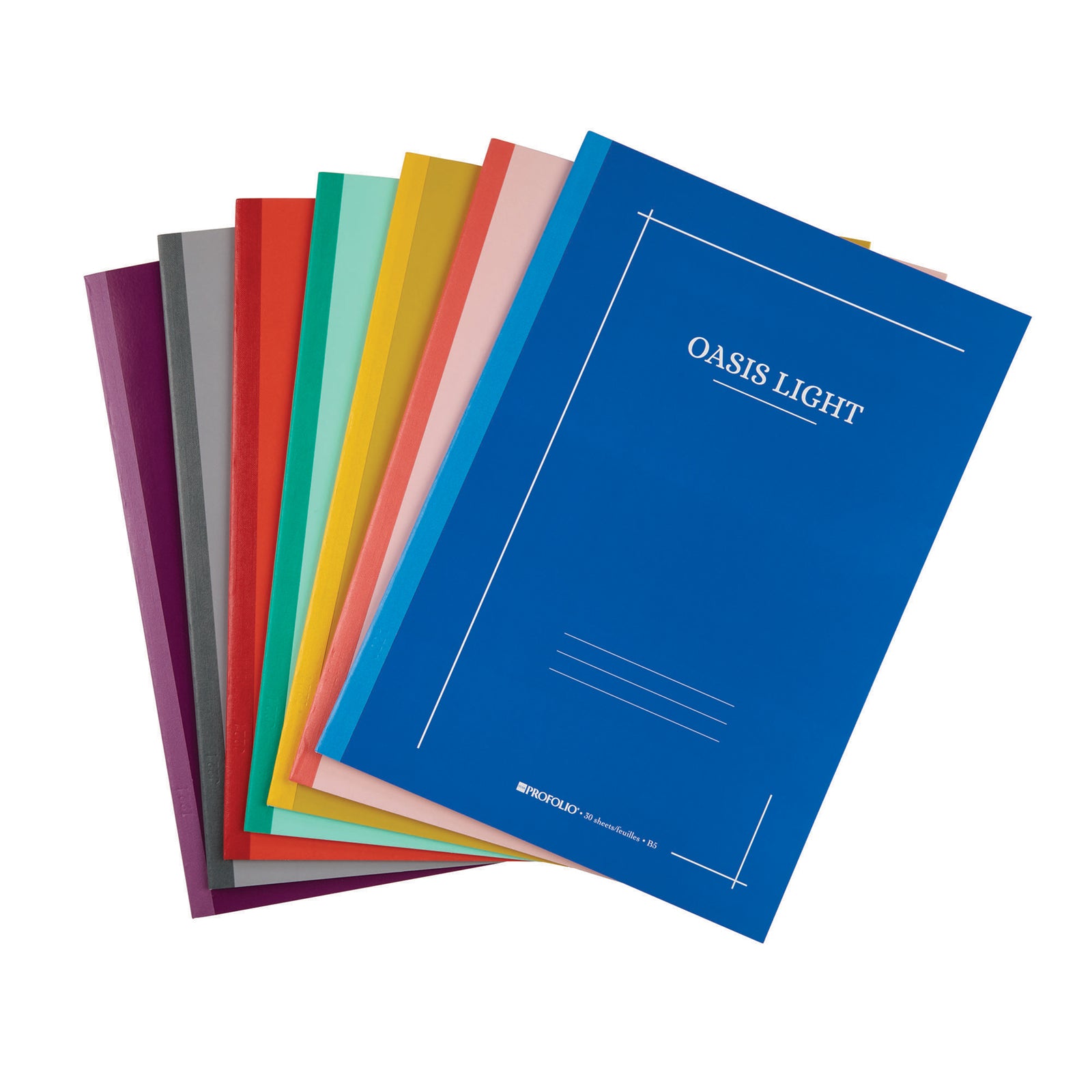 OASIS LIGHT NOTEBOOK B5 BLUEBERRY